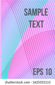Minimum geometric coverage.  Minimalistic colorful cover. The future template for decorating the background of albums, business brochures, banner, poster.