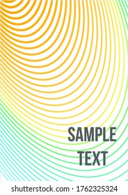 Minimum geometric coverage.  Minimalistic colorful cover. Geometric future template for flyer, poster, brochure and invitation.