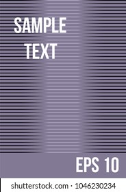 Minimum geometric coverage. Modern abstract cover from vector abstract lines. The future template for decorating the background of albums, business brochures, banner, poster.