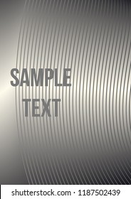 Minimum geometric coverage. Modern abstract cover from vector abstract lines. The future template for decorating the background of albums, business brochures, banner, poster.