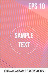 Minimum geometric coverage.  Modern abstract cover from vector abstract lines.  The future template for decorating the background of albums, business brochures, banner, poster.