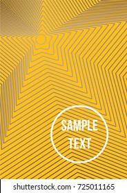 Minimum geometric coverage. Modern abstract cover from vector abstract lines. The future template for decorating the background of albums, business brochures, banner, poster.