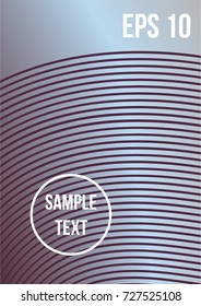 Minimum geometric coverage. Modern abstract cover from vector abstract lines. The future template for decorating the background of albums, business brochures, banner, poster.