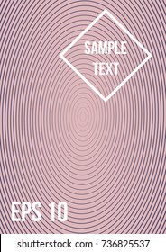 Minimum geometric coverage. Modern abstract cover from vector abstract lines. The future template for decorating the background of albums, business brochures, banner, poster.