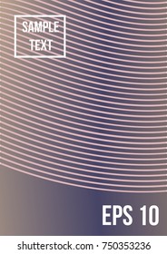 Minimum geometric coverage. Modern abstract cover from vector abstract lines. The future template for decorating the background of albums, business brochures, banner, poster.