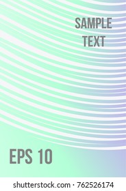 Minimum geometric coverage. Modern abstract cover from vector abstract lines. The future template for decorating the background of albums, business brochures, banner, poster.