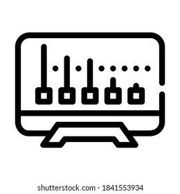 minimaler Pass-Rating-Linie Symbol Vektor. Mindestflugberechtigung isoliertes Kontursymbol