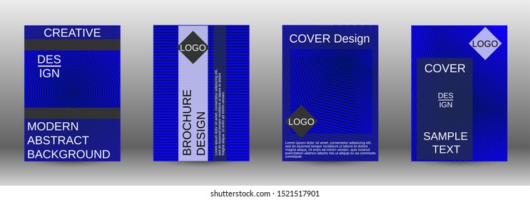 Minimum vector coverage. Abstract cover. Positive design template. Creative backgrounds with abstract gradient linear waves to create a fashionable  banner, poster.