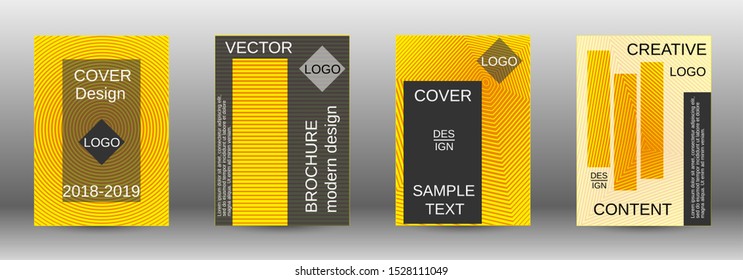 Minimum vector coverage. Abstract cover. Positive design template. Creative backgrounds 