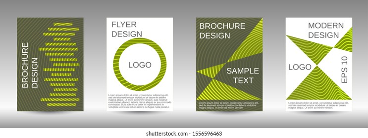 Minimum vector coverage. Abstract cover. Positive design template. Creative backgrounds with abstract gradient linear waves to create a fashionable  banner, poster.