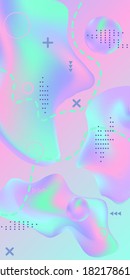 Minimum vector coverage. Abstract vector cover.  Creative fluid background from current shapes to design trendy abstract covers, banners, posters, booklets.