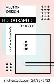 Minimum vector coverage. Abstract cover. Rich design VIP. Future futuristic template with abstract current forms for banner design, poster, booklet, report, magazine.
