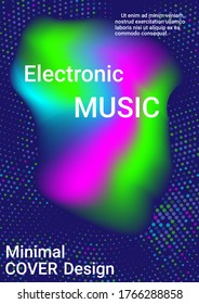 Minimum vector coverage. Abstract musical cover for print design. Business concept illustration.