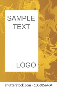 Minimum vector coverage. Contemporary abstract cover. Rich design of VIP. Future futuristic template with abstract current forms for banner design, poster, booklet, report, journal.