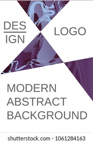 Minimum vector coverage. Contemporary abstract cover. Rich design of VIP. Future futuristic template with abstract current forms for banner design, poster, booklet, report, journal.