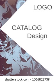 Minimum vector coverage. Contemporary abstract cover. Rich design of VIP. Future futuristic template with abstract current forms for banner design, poster, booklet, report, journal.