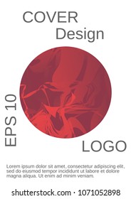 Minimum vector coverage. Contemporary abstract cover. Rich design of VIP. Future futuristic template with abstract current forms for banner design, poster, booklet, report, journal.