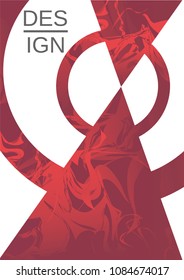 Minimum vector coverage. Contemporary abstract cover. Rich design of VIP. Future futuristic template with abstract current forms for banner design, poster, booklet, report, journal.