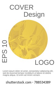 Minimum vector coverage. Contemporary abstract cover. Rich design of VIP. Future futuristic template with abstract current forms for banner design, poster, booklet, report, journal.