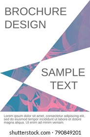 Minimum vector coverage. Contemporary abstract cover. Rich design of VIP. Future futuristic template with abstract current forms for banner design, poster, booklet, report, journal.