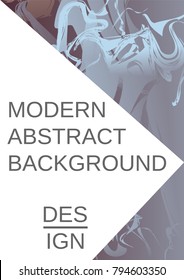 Minimum vector coverage. Contemporary abstract cover. Rich design of VIP. Future futuristic template with abstract current forms for banner design, poster, booklet, report, journal.