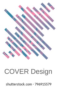 Minimum vector coverage. Contemporary abstract cover. Rich design of VIP. Future futuristic template with abstract current forms for banner design, poster, booklet, report, journal.