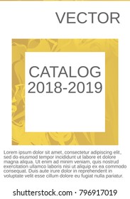 Minimum vector coverage. Contemporary abstract cover. Rich design of VIP. Future futuristic template with abstract current forms for banner design, poster, booklet, report, journal.