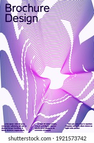 Minimum vector coverage. Creative fluid backgrounds from current forms to design a fashionable abstract cover, banner, poster, booklet.