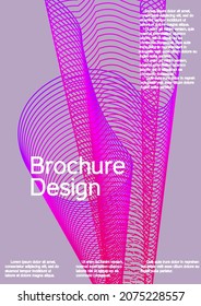 Minimum vector coverage. Creative fluid backgrounds from current forms to design a fashionable abstract cover, banner, poster, booklet.