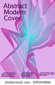 Minimum vector coverage. Creative fluid backgrounds from current forms to design a fashionable abstract cover, banner, poster, booklet.