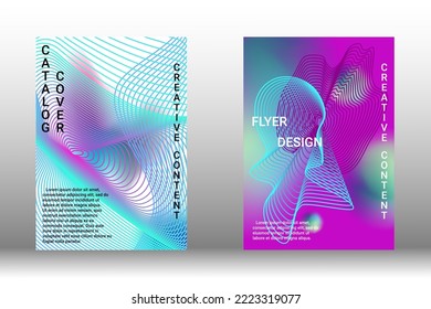 Minimum vector coverage. Modern abstract cover. Rich VIP design. Future futuristic template with abstract current shapes for the design of banners, posters, booklets, reports, magazines.