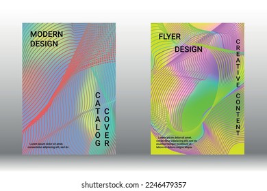 Minimum vector coverage. Modern abstract cover. Rich VIP design. Future futuristic template with abstract current shapes for the design of banners, posters, booklets, reports, magazines.