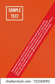 Minimum vector coverage.
Modern abstract cover A4. A bright emblem, symbol or composition. Future futuristic template for banner design, poster, notebook, book.Eps10.
