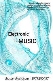 Minimum vector coverage. Modern design template.  Sound flyer to create trendy abstract cover, banner, poster, booklet.