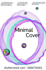 Minimum vector coverage. Modern design template.   Creative fluid colors backgrounds. 