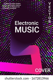 Minimum vector coverage. Musical cover for your design.  Concept business vector.