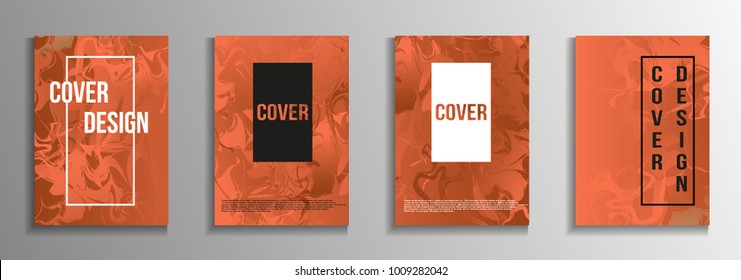 Minimum vector coverage. A set of modern abstract covers. Rich design VIP. Future futuristic template with abstract current forms for banner design, poster, booklet, report, magazine.