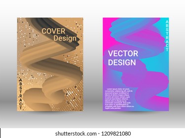  Minimum vector coverage. A set of modern abstract covers. Colorful Liquid Shapes. Abstract Background with Vibrant Gradient. Modern Color Wave Liquid.  Modern Vector Illustration.