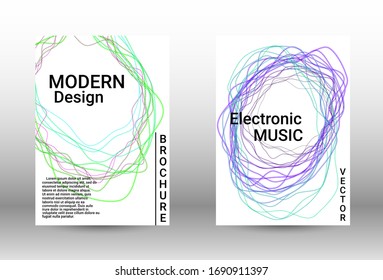 Minimum vector coverage.  A set of modern abstract covers. Musical covers your design, great design for any purposes.  Concept business vector.