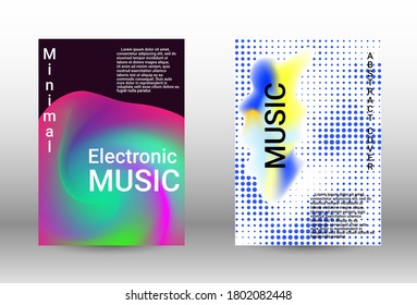 Minimum vector coverage.  A set of modern abstract covers. Musical covers your design, great design for any purposes.  Concept business vector.