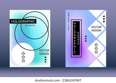 Minimum vector coverage. A set of modern abstract covers. Rich design VIP. Future futuristic template with abstract current forms for banner design, poster, booklet, report, magazine.