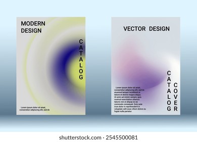 Cobertura mínima de Vector. Un conjunto de cubiertas abstractas modernas. Fondos fluidos creativos de formas actuales para diseñar una cubierta abstracta de moda, Anuncio, póster, folleto.