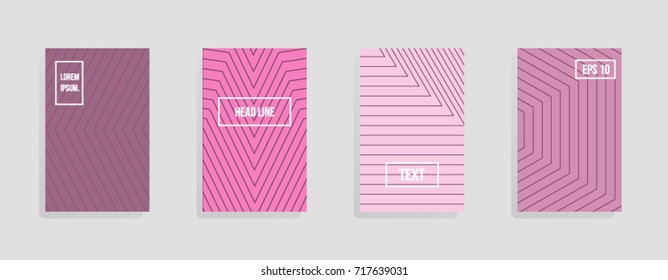 Minimum vector coverage. A set of modern abstract covers. Future futuristic template with abstract shapes for banner design, poster, notebook, book.Eps10.