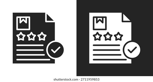 Minimum Viable Product Icon In Black And White Glyph Style