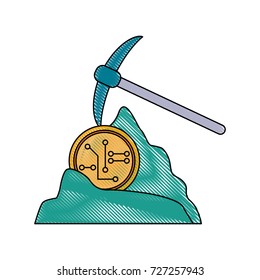 Mining bitcoins symbol