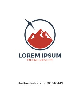 Mining company logo related. vector. editable