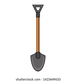 Mining and construction tool isolated symbol vector illustration graphic design