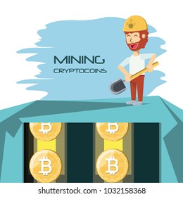 Mining cryptocoins design
