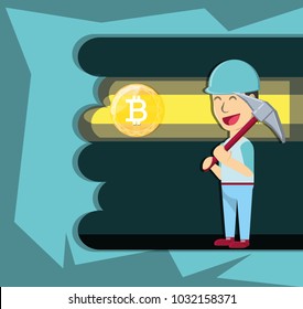 Mining cryptocoins design