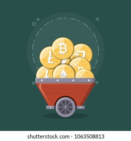 Mining cryptocurrency design